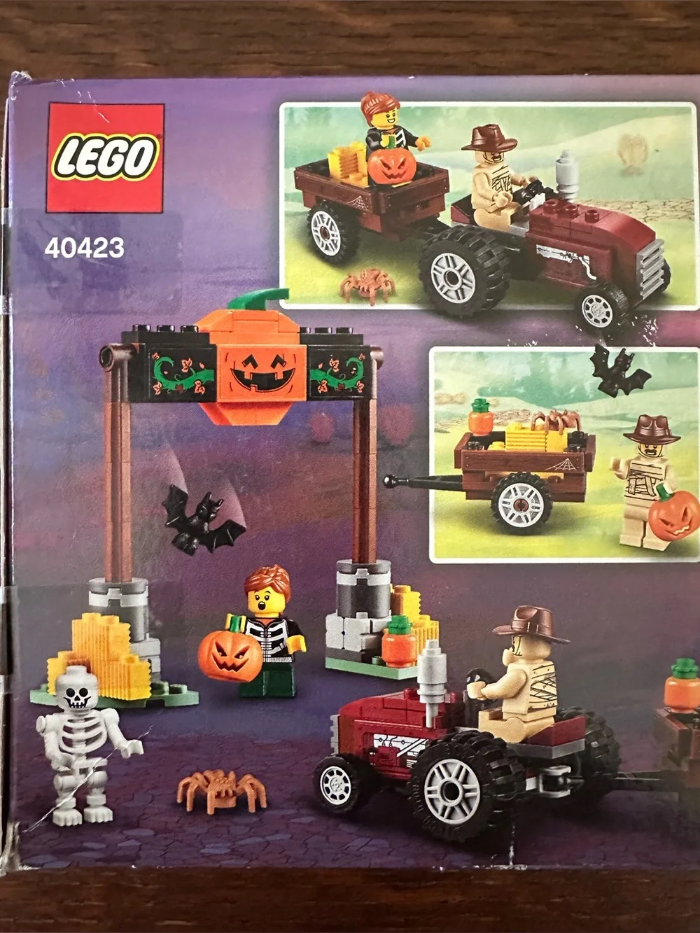 SEALED BOX! LEGO (40423) Halloween Hayride RETIRED SET  148 Pieces